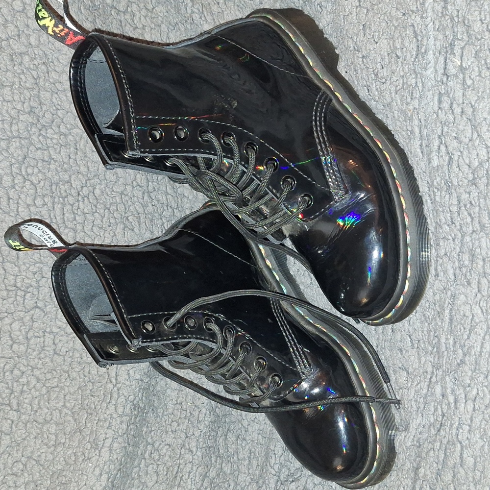Dr Martens Rainbow Boots UK 4 US Women's 6